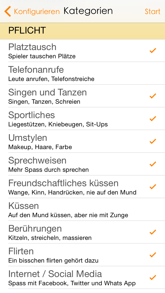 digitalsirup | App | Wahrheit oder Pflicht